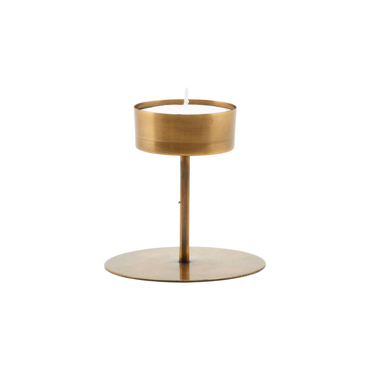 TEALIGHT ANTIQUE BRASS