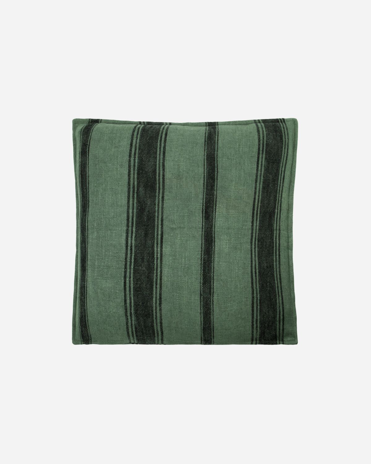 GREEN STRIPE CUSHION