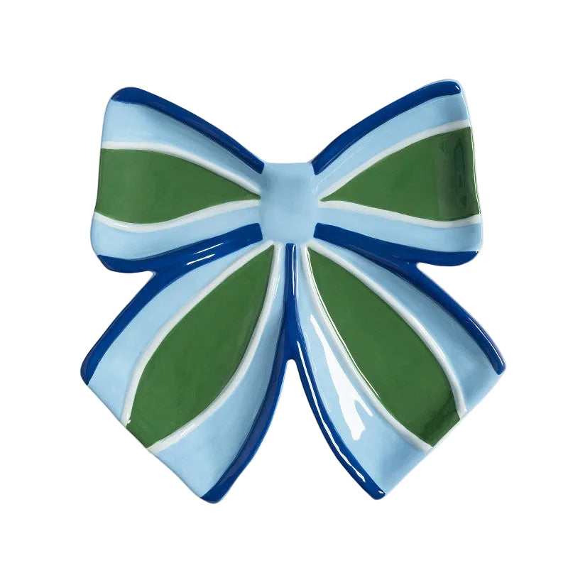 RIBBON PLATE : BLUE