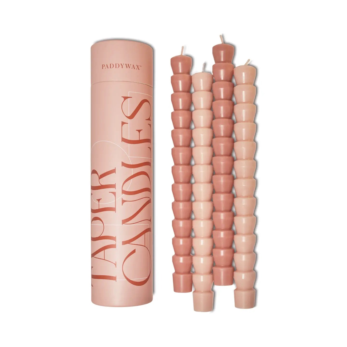 SET OF 4 CANDLES : PINK & BLUSH