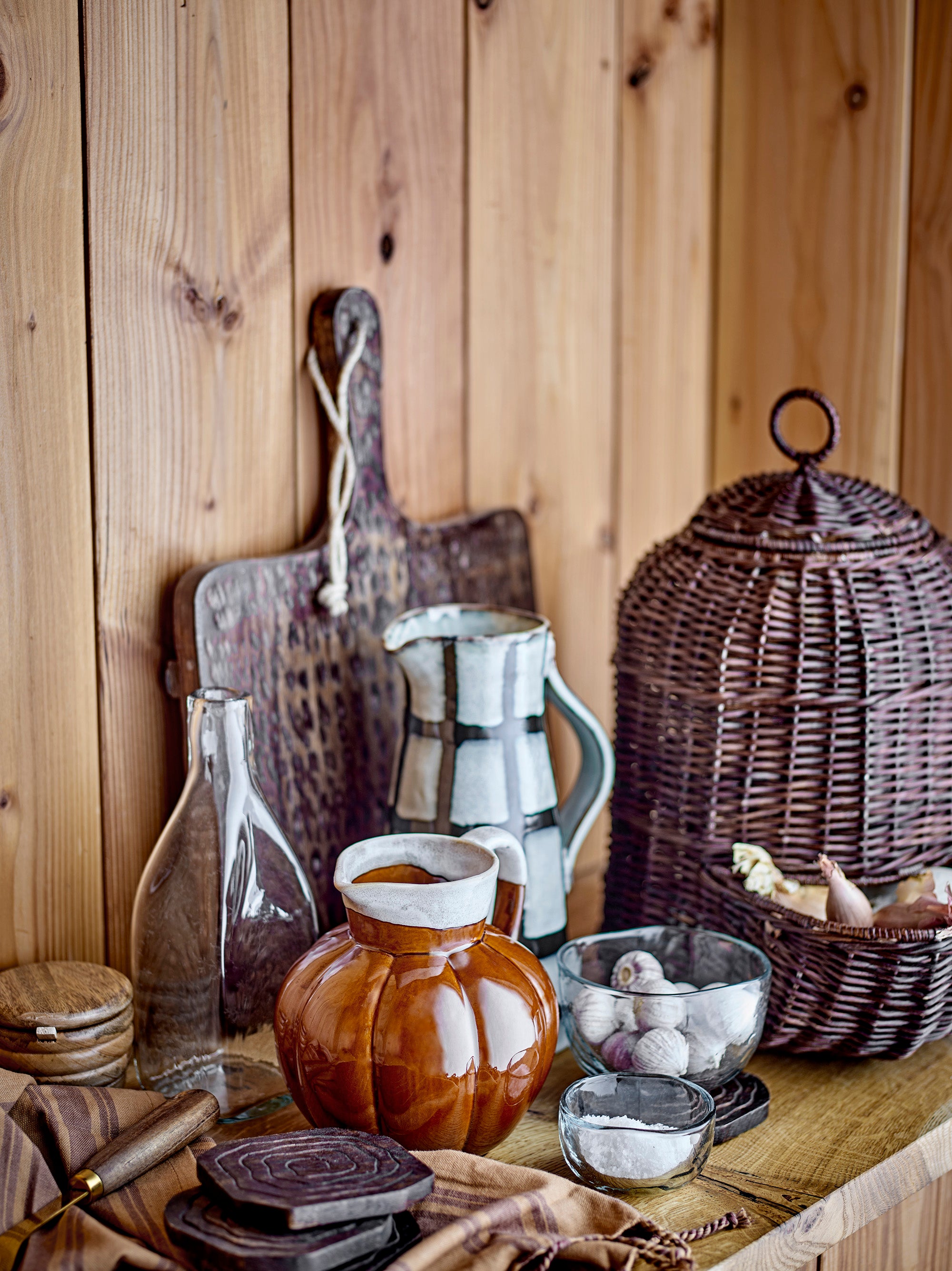 STONEWARE JUG