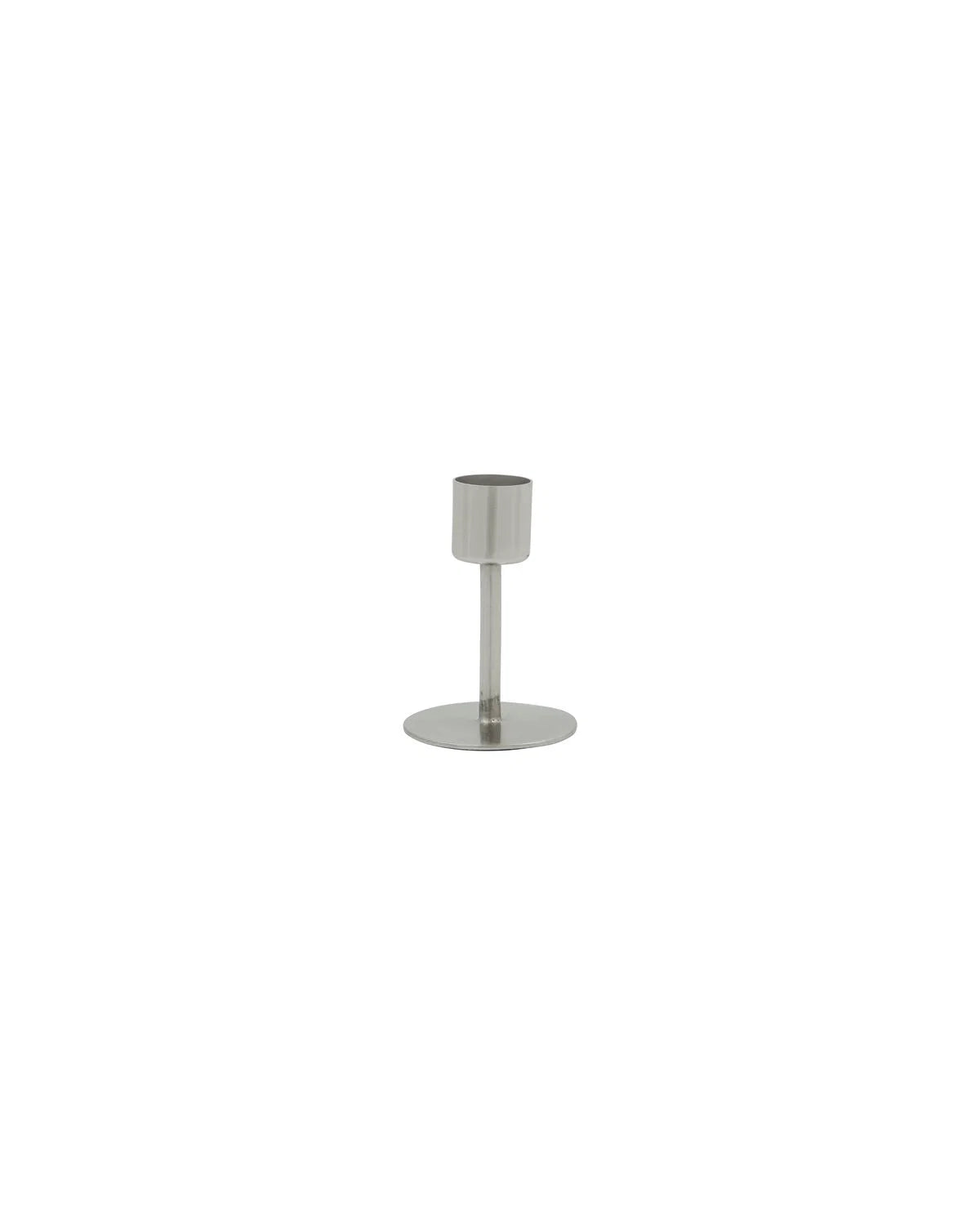 CANDLE STAND SILVER (SMALL)