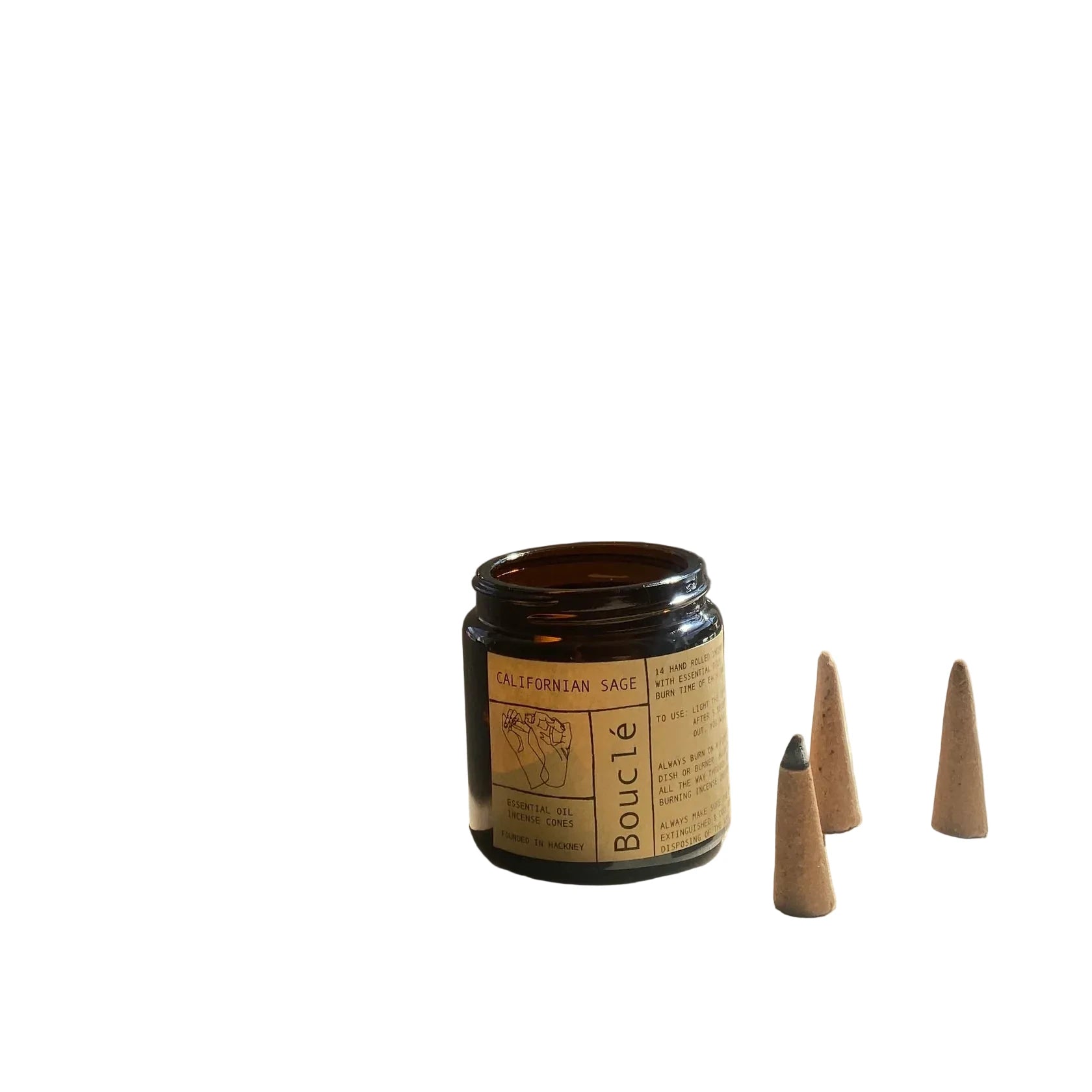BOUCLE CALIFORNIAN SAGE INCENSE CONES