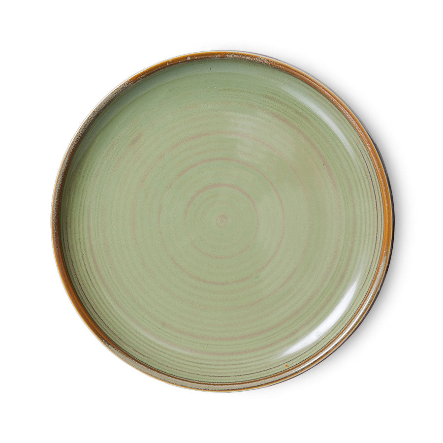 HKLIVING SIDE PLATE - MOSS GREEN