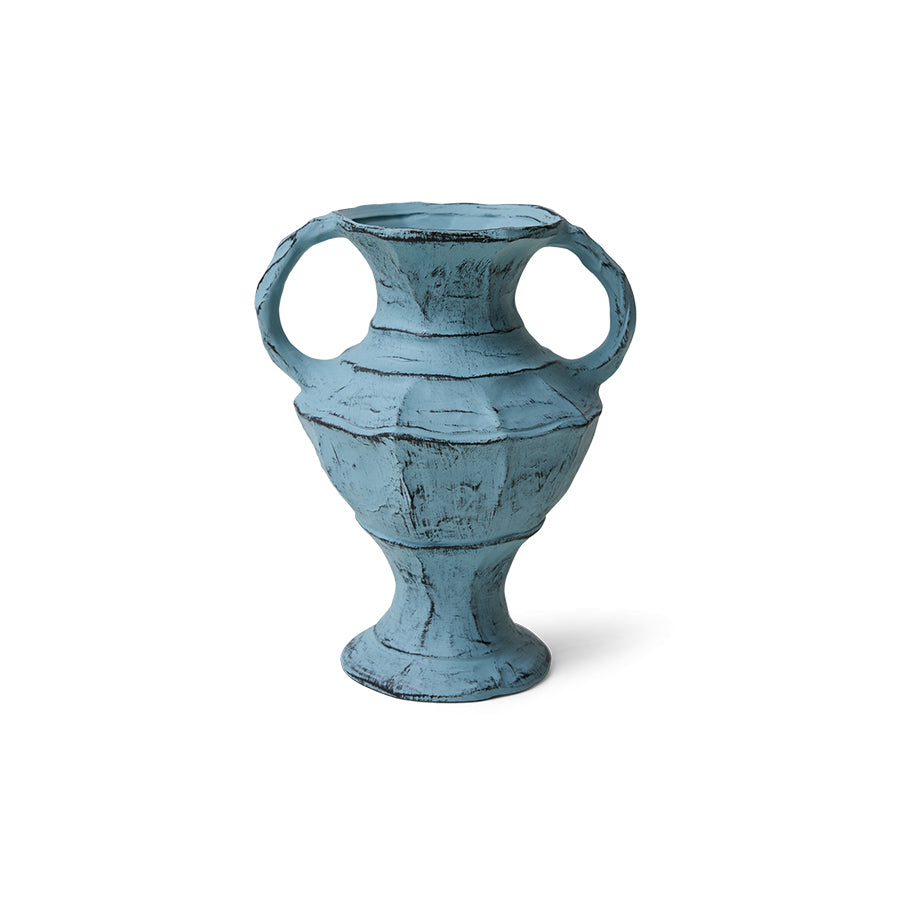 HKLIVING NEW CLASSICS VASE : SOFT BLUE