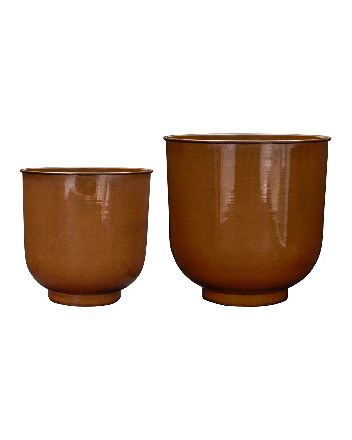 INDOOR / OUTDOOR POT : BROWN