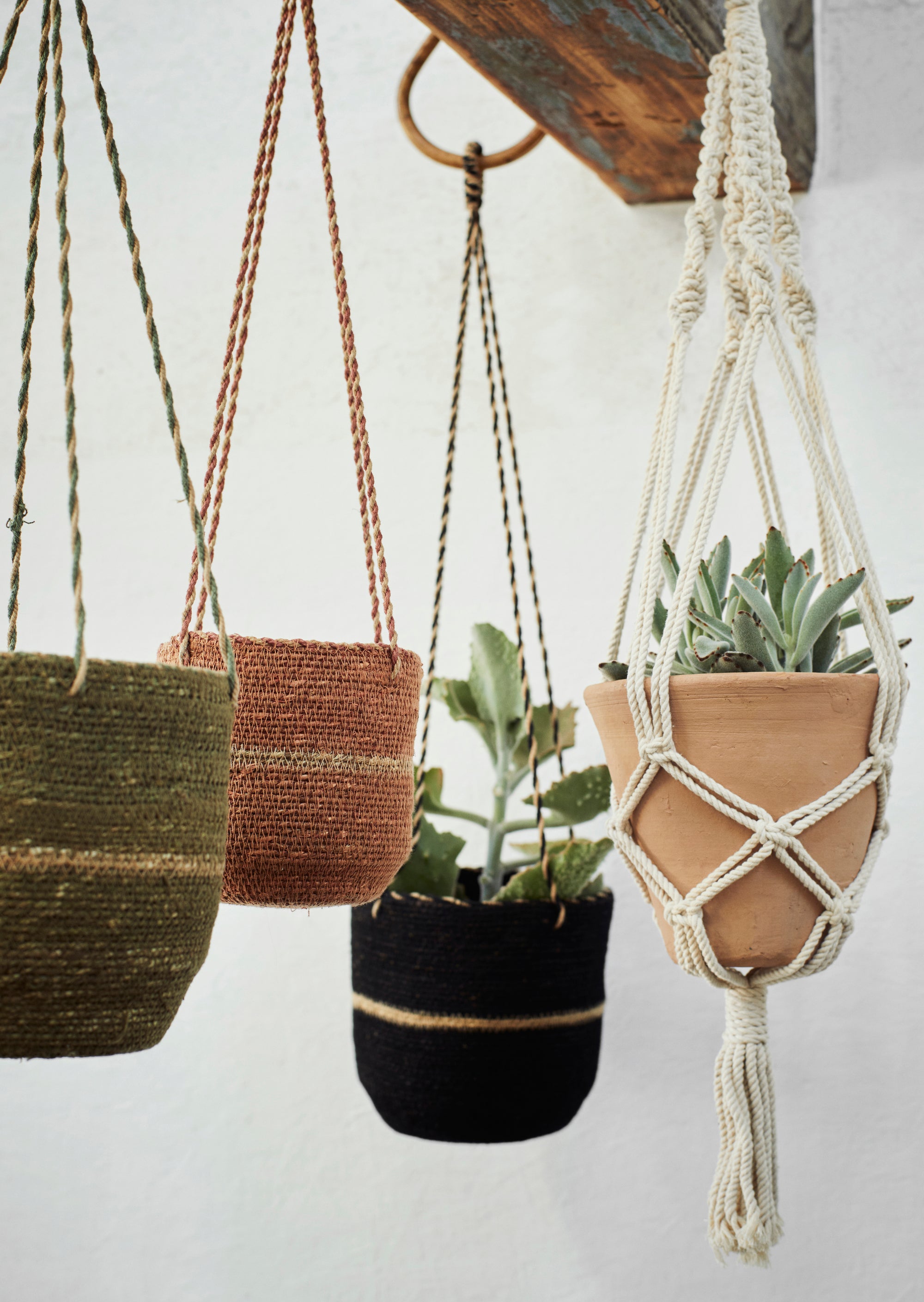 HANGING SEAGRASS BASKETS (PAIR)