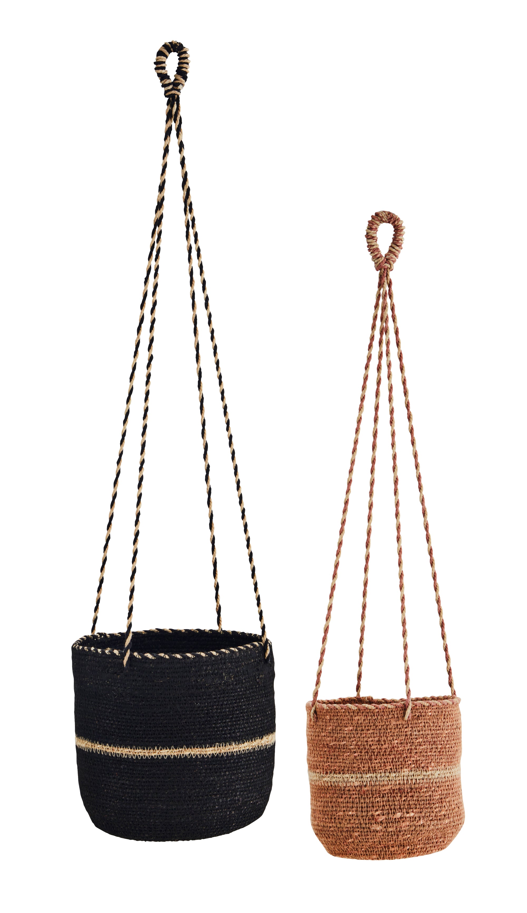 HANGING SEAGRASS BASKETS (PAIR)
