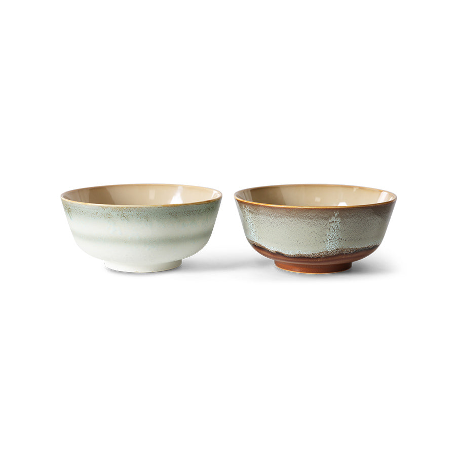 HKLIVING RAMEN BOWLS : VERGE (SET OF 2)