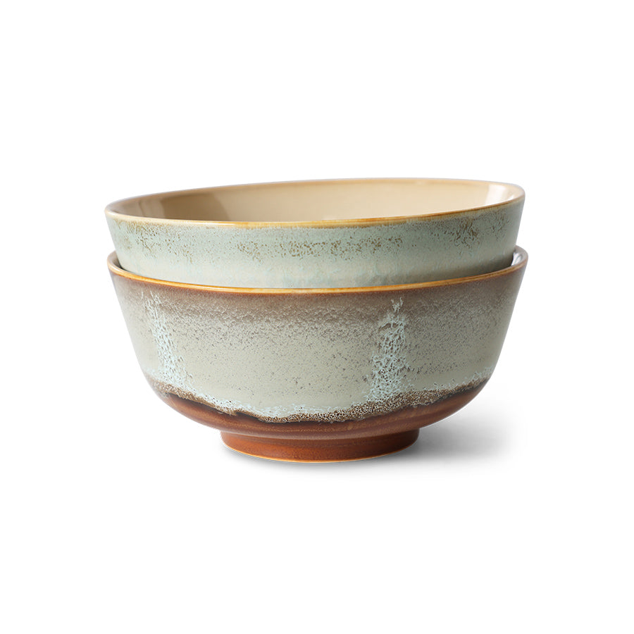 HKLIVING RAMEN BOWLS : VERGE (SET OF 2)