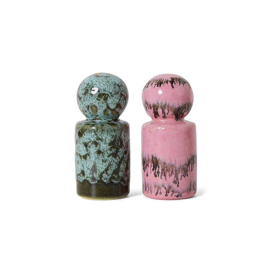 HKLIVING SALT & PEPPER SET : BAROQUE