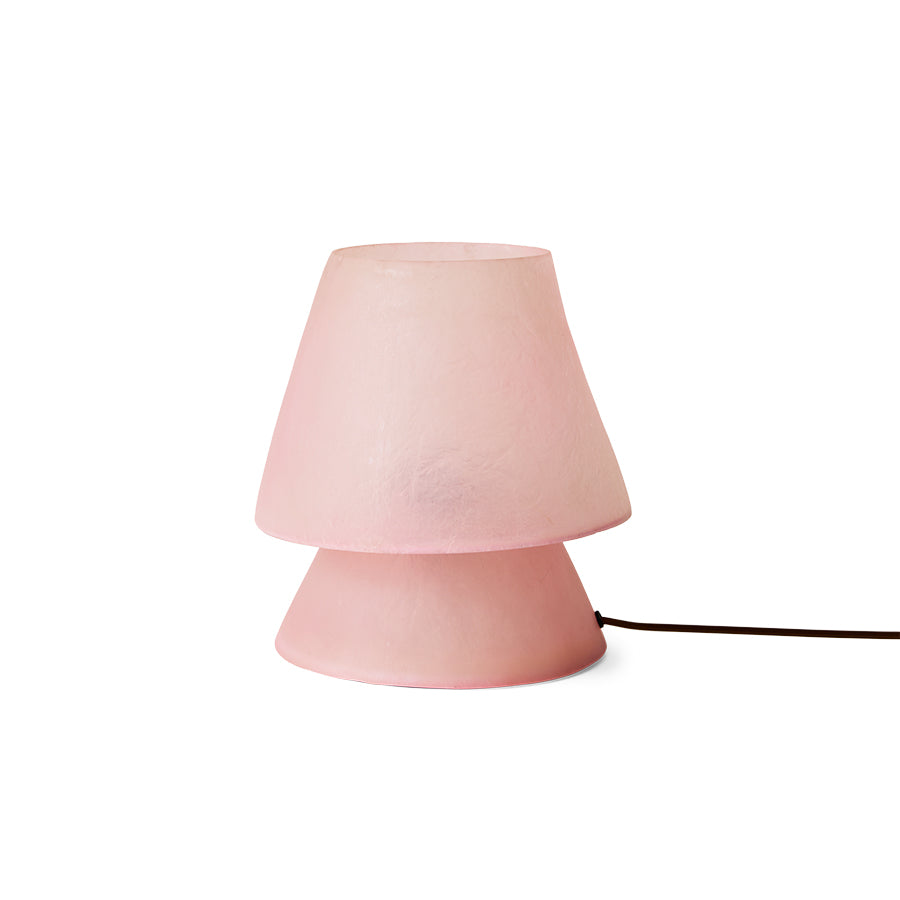HKLIVING GLASSFIBRE LAMP : PINK
