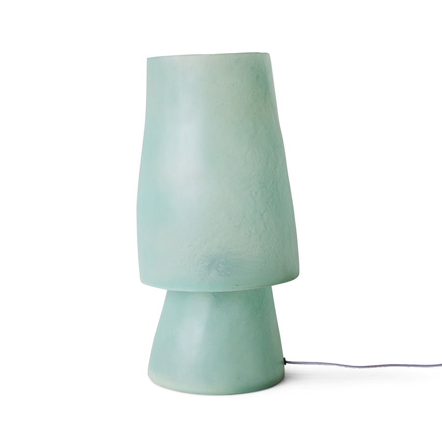 HKLIVING GLASSFIBRE LAMP : BLUE