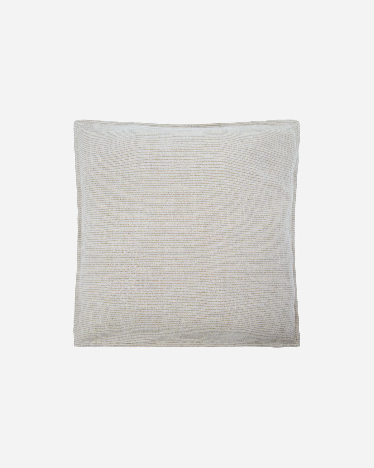 LINEN CUSHION MUSTARD