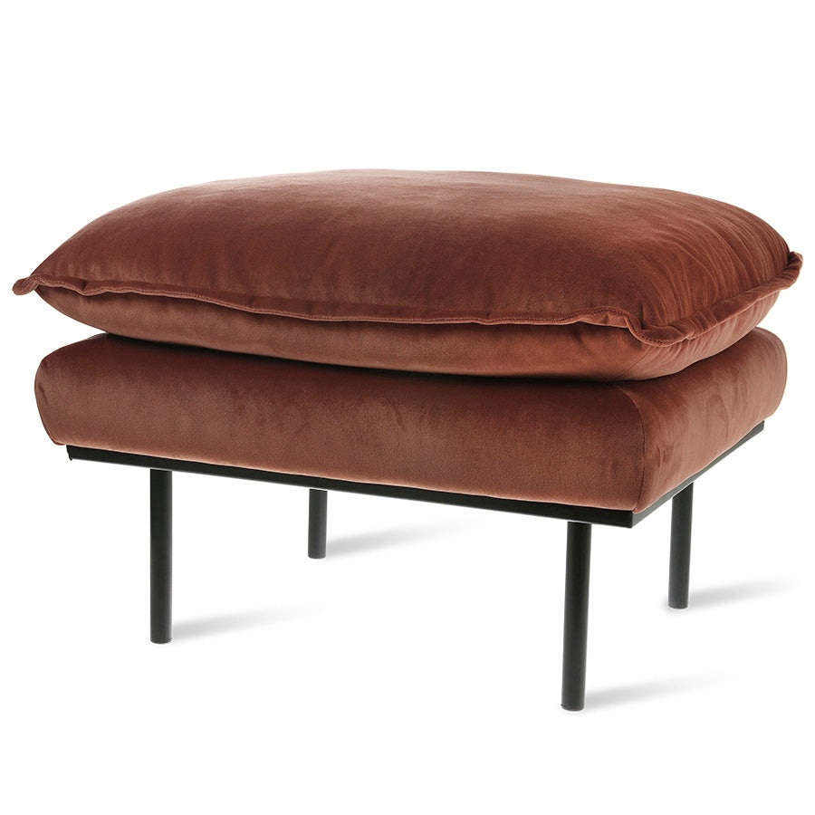 HKLIVING RETRO FOOTSTOOL