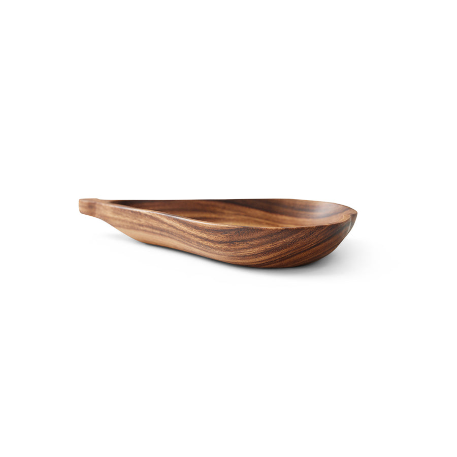HKLIVING ACACIA PEAR BOWL M