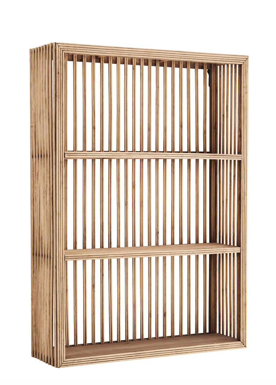 RECTANGULAR BAMBOO SHELF