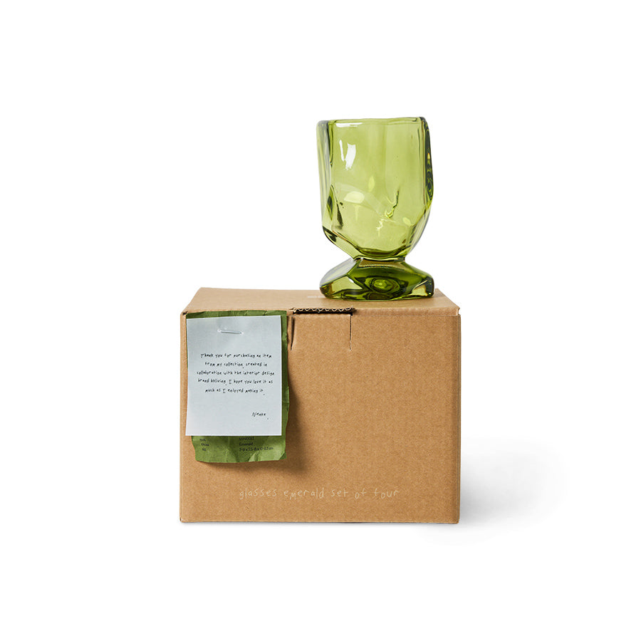 HKLIVING WINE GLASS : SET OF FOUR