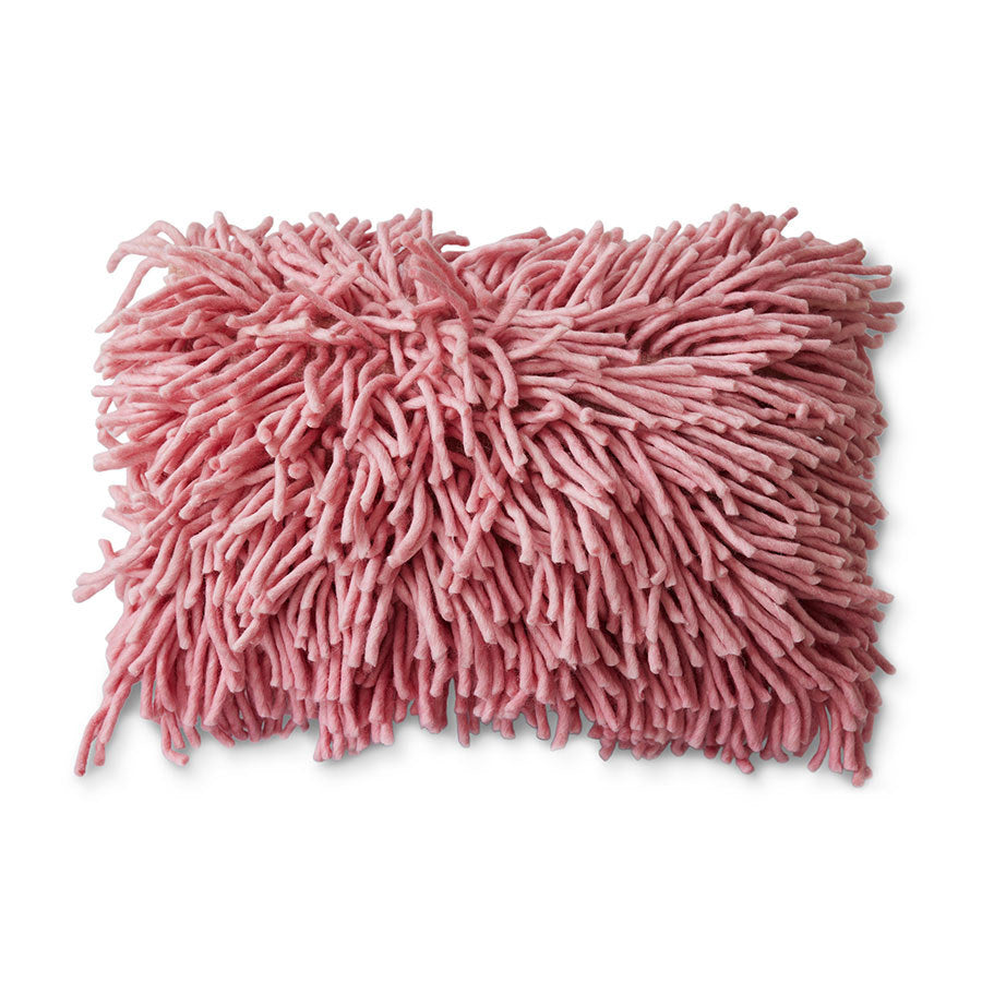 HKLIVING RUGGED CUSHION PINK