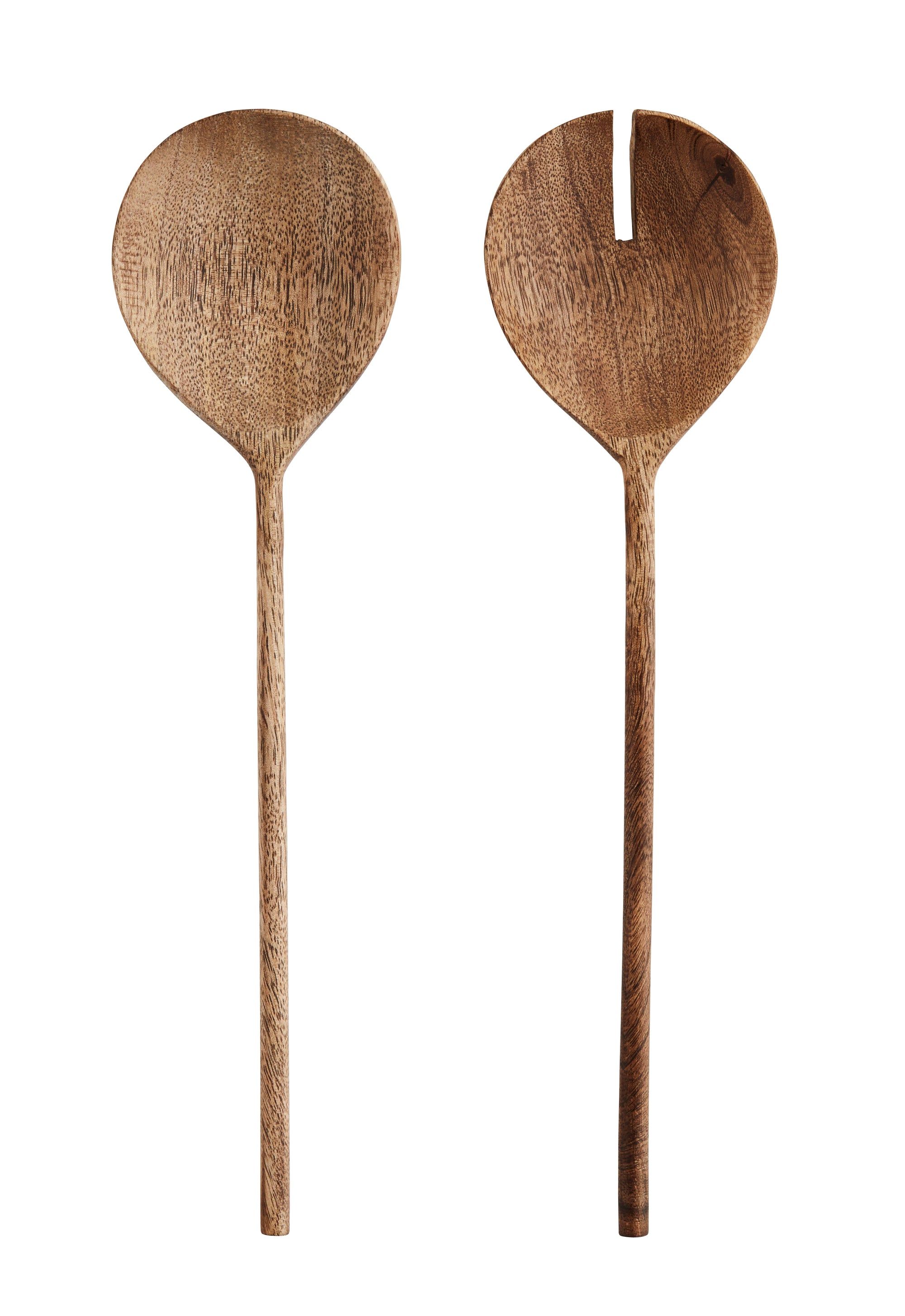 WOODEN SALAD SET